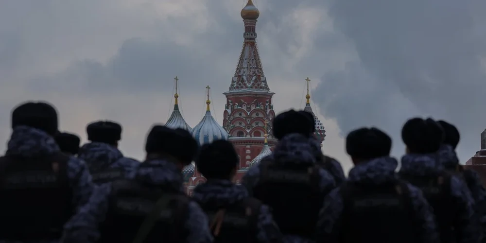 Нацгвардія РФ на Красній площі в Москві, 29 грудня 2025 року