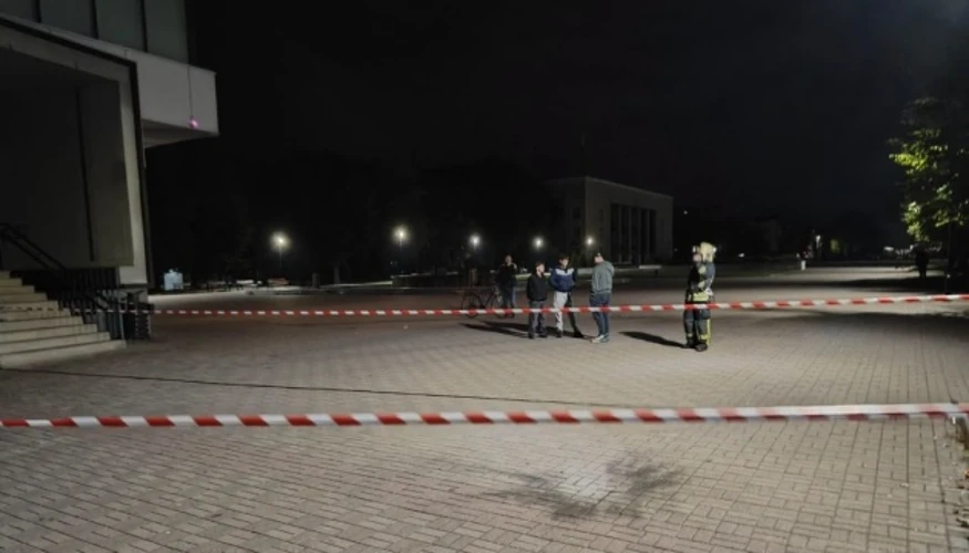 Проспект Тараса Шевченка у Шептицькому, де 36-річний військовий підірвав гранату