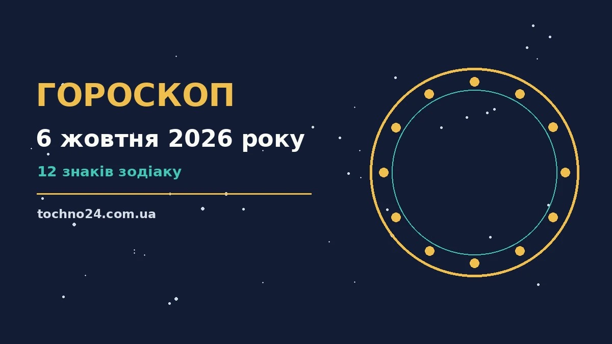 Гороскоп на 6 жовтня 2026 року: підказки перед важливим кроком для спокійних і точних рішень