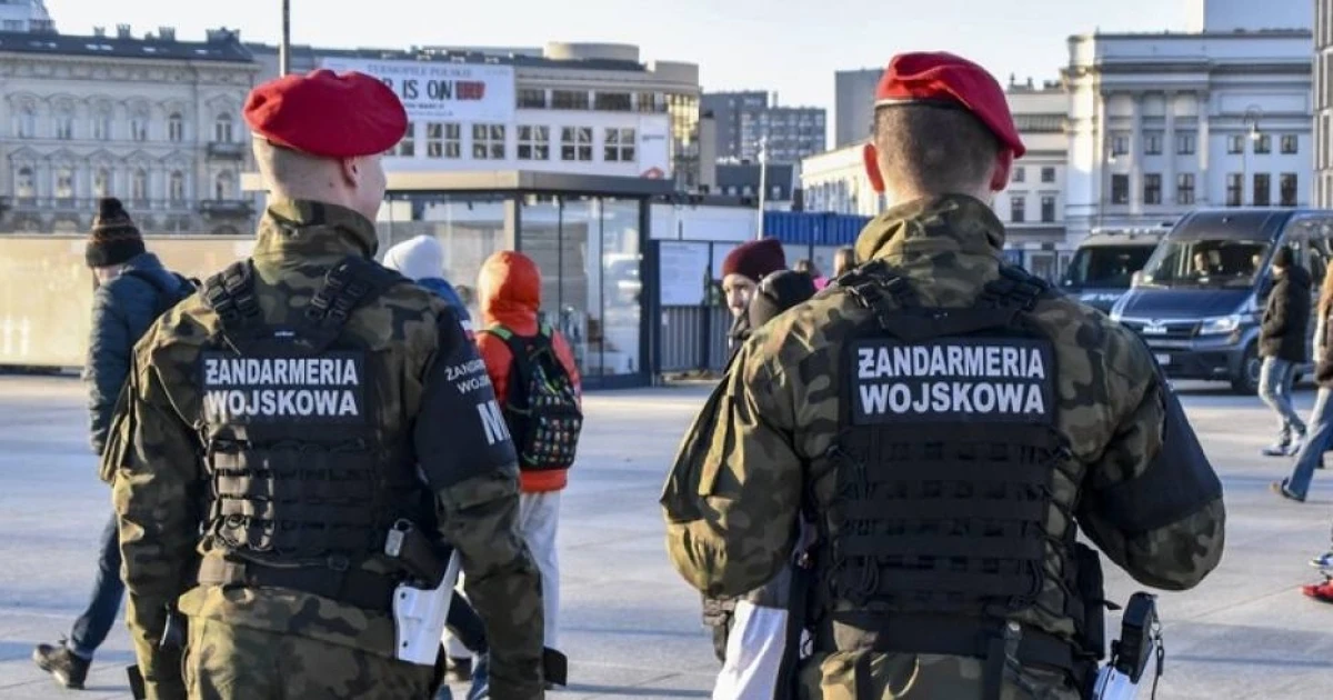 Штаб військової поліції в Новій Дембі, Підкарпатське воєводство, Польща